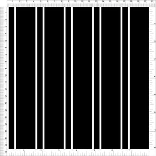 Vertical striped pattern on Crepe Techno Printed Dell, stretch fabric for sewing and prom dresses