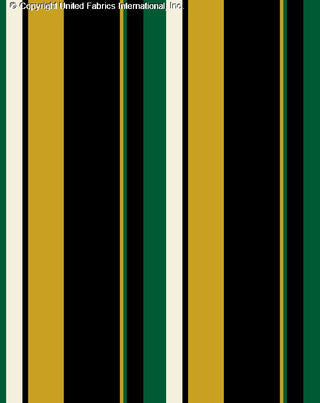 Alternating thick and thin vertical stripe pattern, structured stretch crepe fabric BLACK/GOLD/JADE