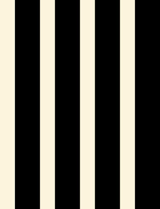 Vertical striped pattern on Crepe Techno Printed Gabino, stretch knit fabric with alternating wide and narrow lines BLACK/CREAM