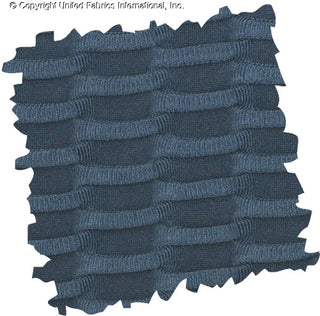 Textured honeycomb knit pattern with dimensional raised geometric shapes for dynamic designs INK
