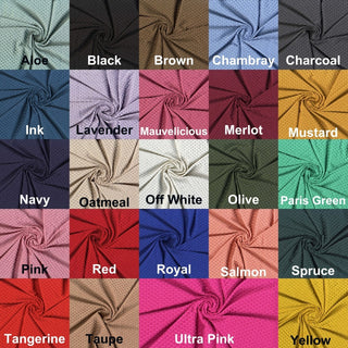 Stretch knit fabric featuring a raised honeycomb pattern with a structured, textured jacquard weave