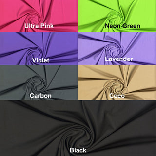 Power Skin Performance Stretch, Nylon Spandex 4-WAY Fabric for Yoga, Leggings, Swimwear, Apparel Sewing