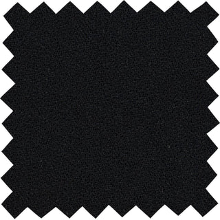 Sheer, soft, lightweight chiffon fabric for bridal gowns, flowy dresses, or elegant curtains. BLACK