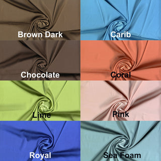 Solid Charmeuse Satin, 100% polyester, 58/60" wide, silky, shiny, 80 GSM, great for dresses, bridal, decor, easy to sew.