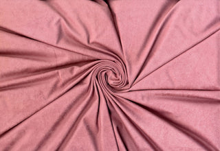Suede Faux Knit Fabric by the yard, Brushed Suede, Faux Suede, Spandex, Sewing Fabric