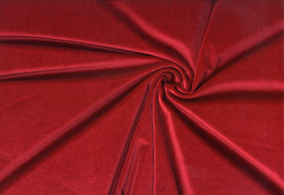Velvet Stretch Knit Fabric by the Yard, Stretchy Velvet, Sewing Fabric, Party Fabric, Prom Dress Fabric, Craft Fabric, Premium Velvet