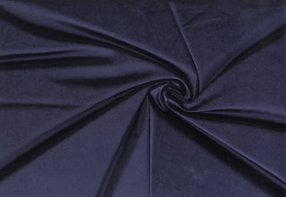 Velvet Stretch Knit Fabric, 92% polyester, 8% spandex, soft four-way stretch, sold by the yard for sewing & crafts.