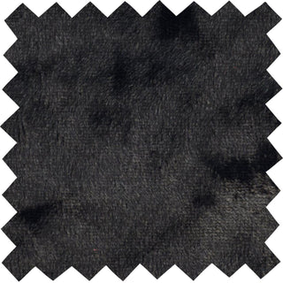Panne Ice Crushed Velvet fabric, soft and shimmery with stretch, perfect for apparel, crafts, and decor. BLACK