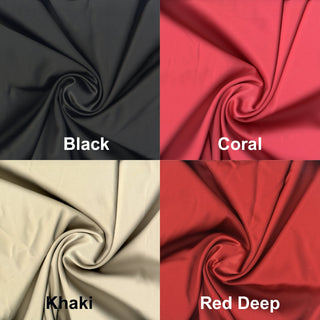 Satin Back Twill Stretch Nude Sewing Fabric by the Yard - Polyester Satin Craft Fabric