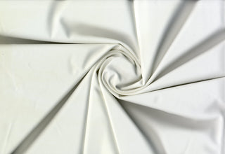 Crepe Woven Spandex Lenox Sewing Fabric by the Yard - Bridal Stretch Crepe Dress Fabric WHITE (OPTICAL)