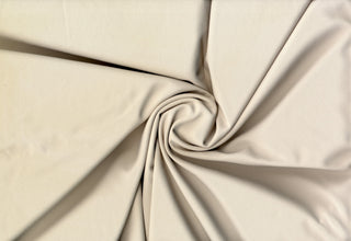 Crepe Woven Spandex Lenox Sewing Fabric by the Yard - Bridal Stretch Crepe Dress Fabric OYSTER