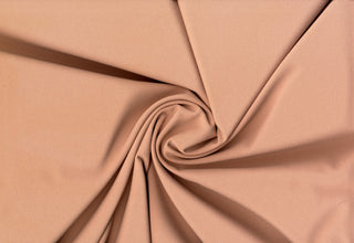 Crepe Woven Spandex Lenox Sewing Fabric by the Yard - Bridal Stretch Crepe Dress Fabric MAUVE