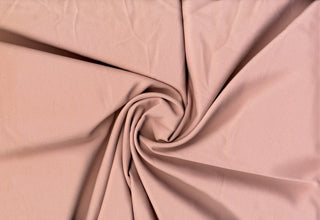 Crepe Woven Spandex Lenox Sewing Fabric by the Yard - Bridal Stretch Crepe Dress Fabric ROSE WOOD
