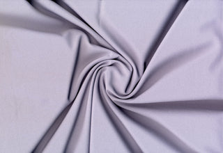 Crepe Woven Spandex Lenox Sewing Fabric by the Yard - Bridal Stretch Crepe Dress Fabric LAVENDER