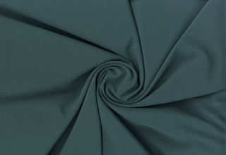 Crepe Woven Spandex Lenox Sewing Fabric by the Yard - Bridal Stretch Crepe Dress Fabric SPRUCE