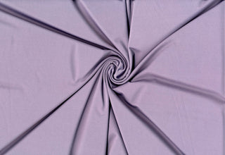 Versa Jersey fabric, 82% polyester, 18% spandex, 4-way stretch, 250 GSM, ideal for activewear and apparel. LAVENDER