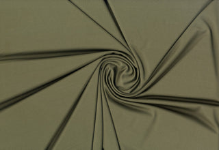 Versa Jersey fabric, 82% polyester, 18% spandex, 4-way stretch, 250 GSM, ideal for activewear and apparel. MILITARY OLIVE
