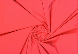 Versa Jersey fabric, 82% polyester, 18% spandex, 4-way stretch, 250 GSM, ideal for activewear and apparel. NEON PINK