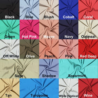 Soft and airy 100% rayon gauze fabric with cheesecloth texture, ideal for flowy apparel and crafts.