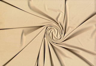 ITY jersey spandex stretch knit fabric with fluid drape and 4 way stretch for apparel sewing TAUPE
