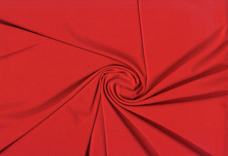 ITY jersey spandex stretch knit fabric with fluid drape and 4 way stretch for apparel sewing RED