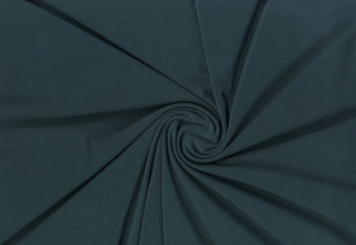 ITY jersey spandex stretch knit fabric with fluid drape and 4 way stretch for apparel sewing HUNTER GREEN