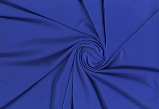 ITY jersey spandex stretch knit fabric with fluid drape and 4 way stretch for apparel sewing ROYAL