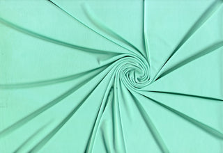 Venezia jersey spandex stretch Shiny knit fabric with 4 way stretch for apparel and dressmaking MINT