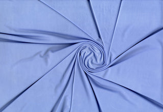 Venezia jersey spandex stretch Shiny knit fabric with 4 way stretch for apparel and dressmaking POWDER BLUE