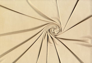 Venezia jersey spandex stretch Shiny knit fabric with 4 way stretch for apparel and dressmaking OATMEAL