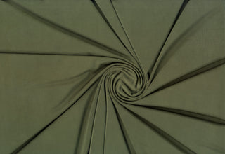 Venezia jersey spandex stretch Shiny knit fabric with 4 way stretch for apparel and dressmaking OLIVE