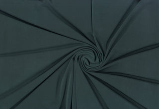 Venezia jersey spandex stretch Shiny knit fabric with 4 way stretch for apparel and dressmaking HUNTER GREEN