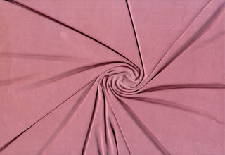 Venezia jersey spandex stretch Shiny knit fabric with 4 way stretch for apparel and dressmaking VINTAGE MAUVE