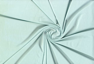Venezia jersey spandex stretch Shiny knit fabric with 4 way stretch for apparel and dressmaking MINT SPLASH