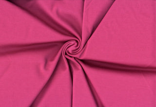 Ponte De Roma Knit Fabric by the Yard, Stretchy Rayon Polyester Spandex 280GSM, Soft Plush Sewing Fabric for Dresses, Pants, Prom, Costumes, Crafts