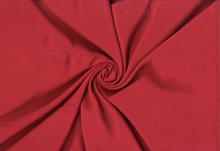 Soft lightweight 100% rayon challis fabric, perfect for breezy tops, dresses, crafts, and home décor. WINE