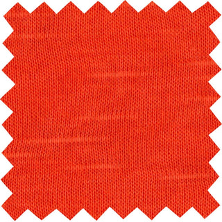 Soft stretch slub jersey knit in 100% polyester, ideal for DIY apparel, crafts, and sublimation. ORANGE