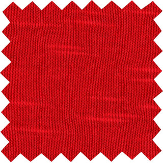 Soft stretch slub jersey knit in 100% polyester, ideal for DIY apparel, crafts, and sublimation. RED