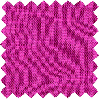 Soft stretch slub jersey knit in 100% polyester, ideal for DIY apparel, crafts, and sublimation. MAGENTA