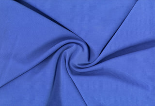 Ottoman Dynasty Knit Fabric by the Yard - Stretch Ponte Ottoman Rib for Prom Dress, Bridal, Sewing, Crafts, 4 Way Stretch Polyester Spandex