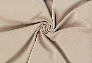 Ottoman Dynasty Knit Fabric by the Yard - Stretch Ponte Ottoman Rib for Prom Dress, Bridal, Sewing, Crafts, 4 Way Stretch Polyester Spandex