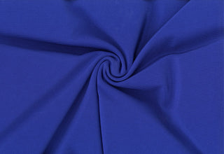 Ottoman Dynasty Knit Fabric by the Yard - Stretch Ponte Ottoman Rib for Prom Dress, Bridal, Sewing, Crafts, 4 Way Stretch Polyester Spandex