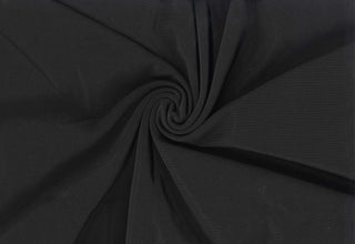 Ottoman Dynasty Knit Fabric by the Yard - Stretch Ponte Ottoman Rib for Prom Dress, Bridal, Sewing, Crafts, 4 Way Stretch Polyester Spandex