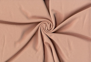 Ottoman Dynasty Knit Fabric by the Yard - Stretch Ponte Ottoman Rib for Prom Dress, Bridal, Sewing, Crafts, 4 Way Stretch Polyester Spandex