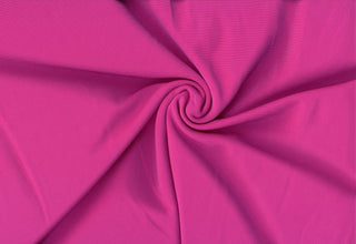 Ottoman Dynasty Knit Fabric by the Yard - Stretch Ponte Ottoman Rib for Prom Dress, Bridal, Sewing, Crafts, 4 Way Stretch Polyester Spandex