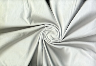 Fine cotton spandex jersey, 190 GSM weight, with flexible 4-way stretch for breathable comfort.