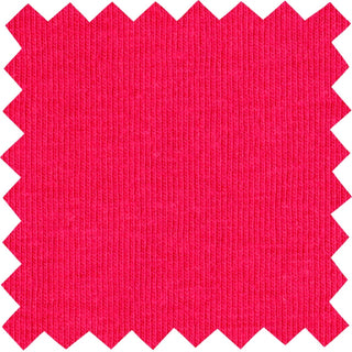 Fine cotton spandex jersey, 190 GSM weight, with flexible 4-way stretch for breathable comfort. FUCHSIA