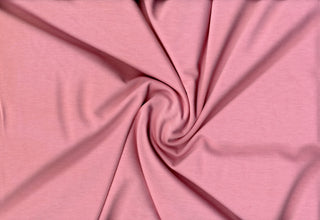 French Terry Polyester Rayon Spandex 210GSM Knit Stretch Fabric by the Yard Soft Cozy Sewing Craft Dress Pants Sweatshirt Costume Many Colors