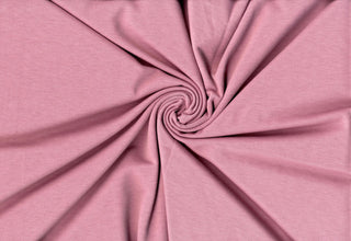 French Terry Polyester Rayon Spandex 210GSM Knit Stretch Fabric by the Yard Soft Cozy Sewing Craft Dress Pants Sweatshirt Costume Many Colors