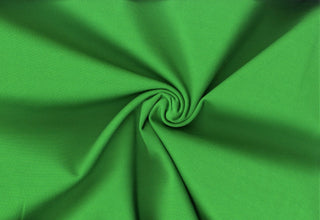 Smooth double knit with fine texture and 4-way stretch for structured, flexible garments 320 GSM GREEN